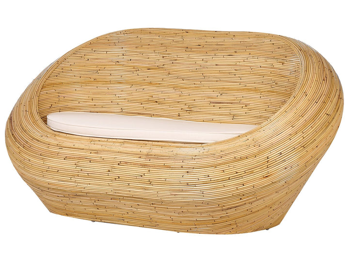 Maiori Garden Sofa Set 4 Seater Rattan Natural