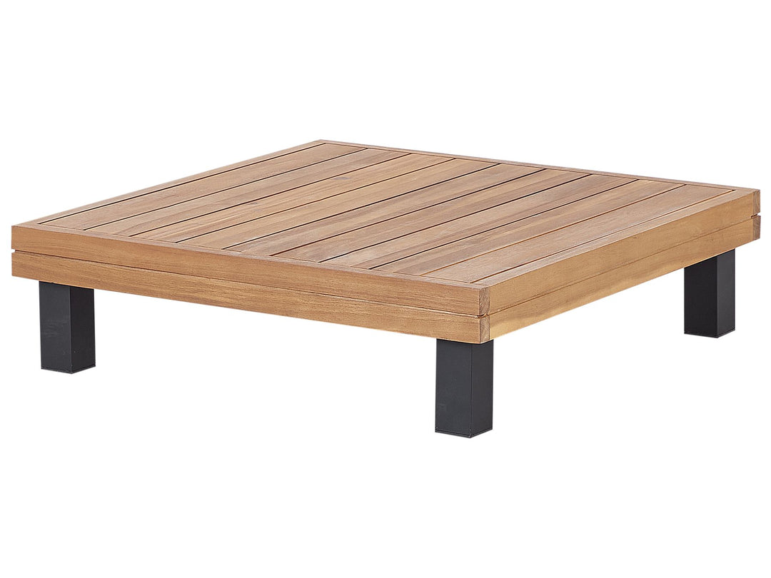 Frazzano Garden Corner Sofa with Table 5 Seater Certified Acacia Wood Grey