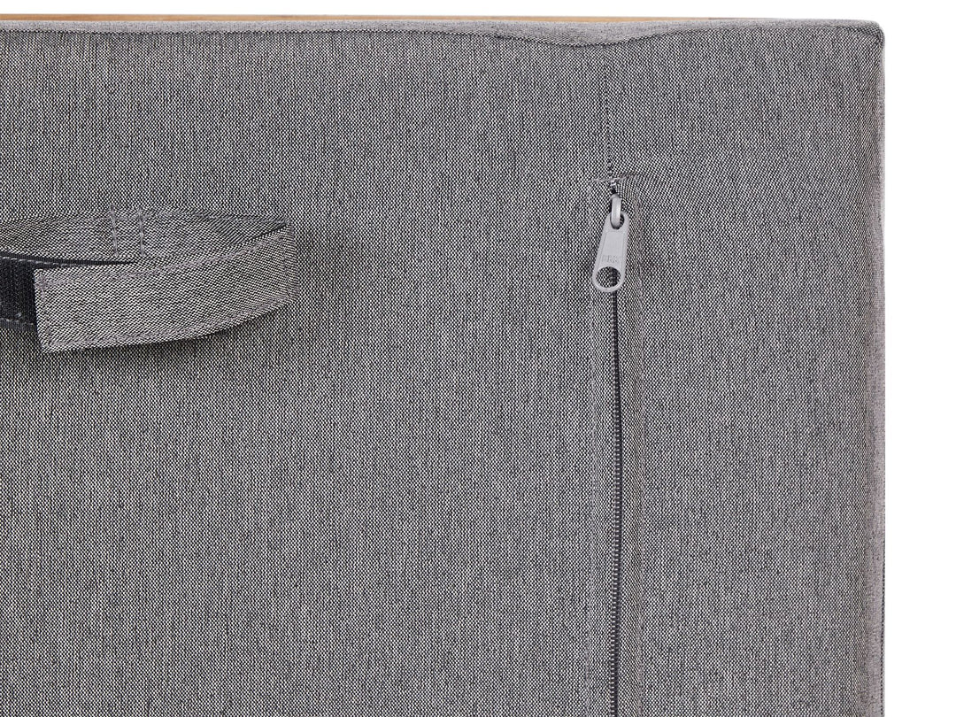 Frazzano Garden Corner Sofa with Table 5 Seater Certified Acacia Wood Grey