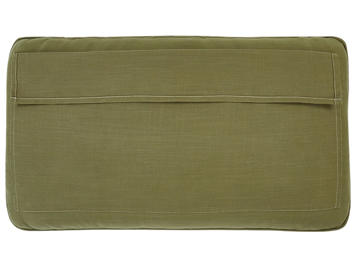 Frascati Garden Lounge Set with Table 2 Seater Certified Acacia Wood Olive Green