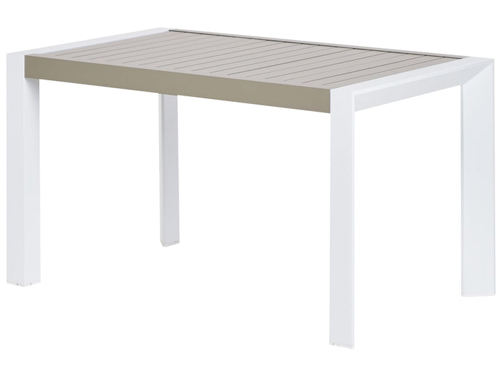 Castella Garden Corner Sofa with Table 6 Seater Left Hand Metal Green