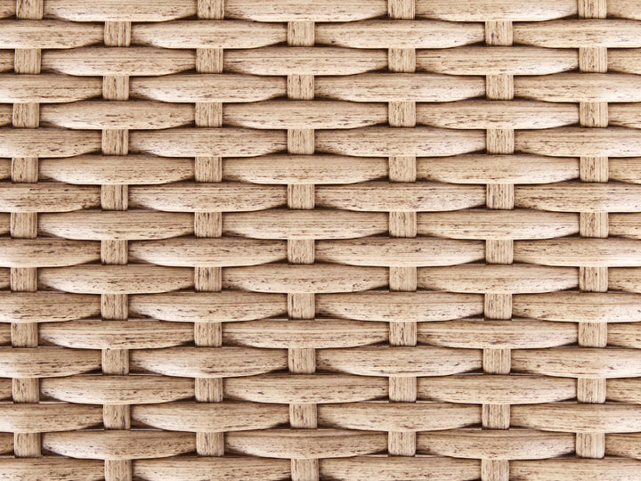 Xxl Garden Lounge Set with Table 8 Seater Right Hand Modular PE Rattan Sand Beige