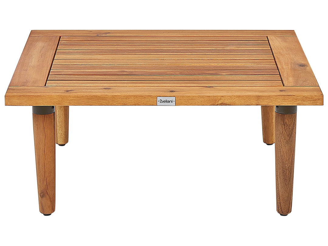 Frascati Garden Lounge Set with Table 2 Seater Certified Acacia Wood Off-White