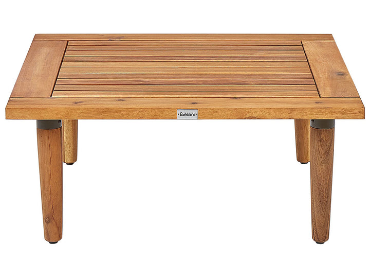 Frascati Garden Lounge Set with Table 2 Seater Certified Acacia Wood Off-White