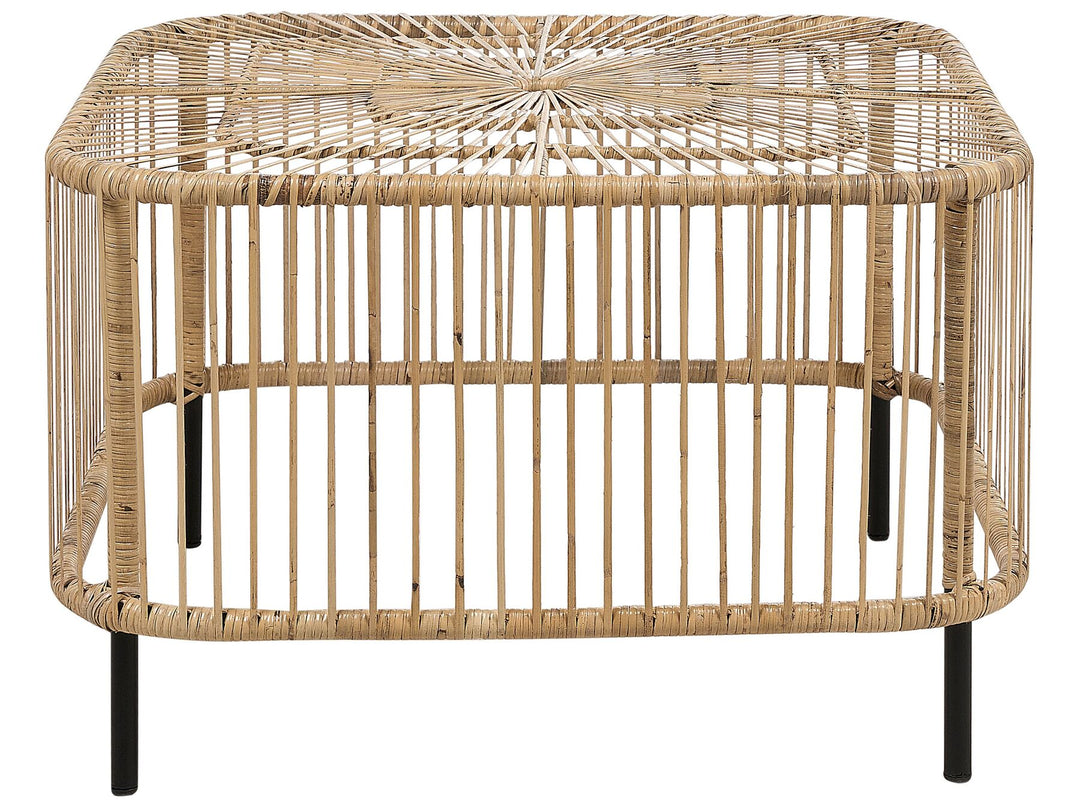 Maratea/Cesenatico Garden Lounge Set with Table 4 Seater Rattan Natural
