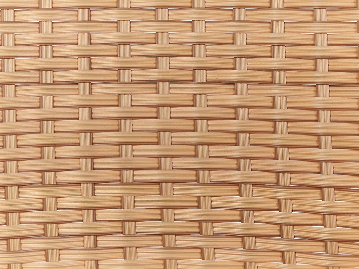 Ofanto Pe Garden Lounge Set with Table 4 Seater Rattan Natural