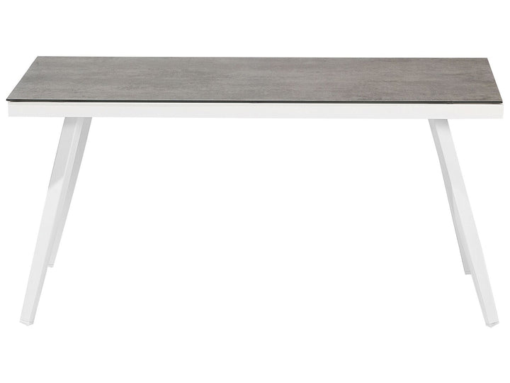 Latina Garden Lounge Set with Table 4 Seater Metal Grey