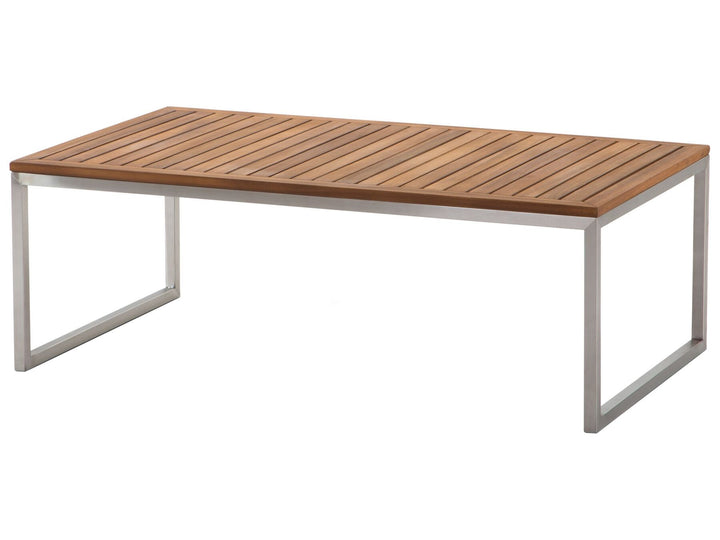 Bermuda Garden Lounge Set with Table 4 Seater Acacia Wood Brown