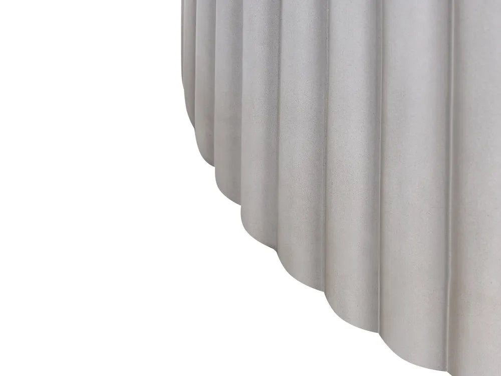 Coffee Table 117 cm 117 cm Grey Lorraine
