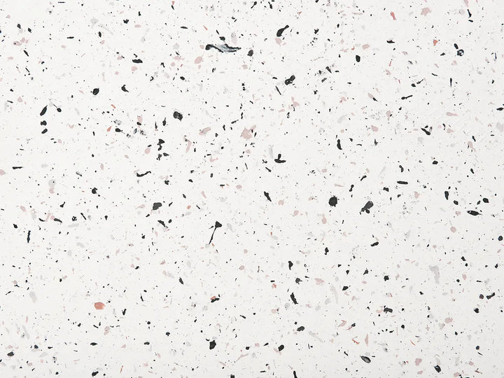 Coffee Table 90 cm 90 cm Terrazzo Effect White Terrazzo Levian
