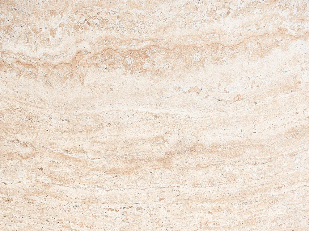 Coffee Table 90 cm 66 cm Travertine Effect Jasmarie