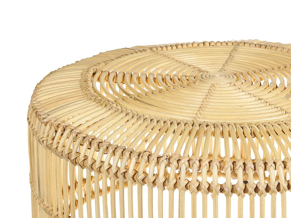 Coffee Table Rattan Light Brown Simmerman