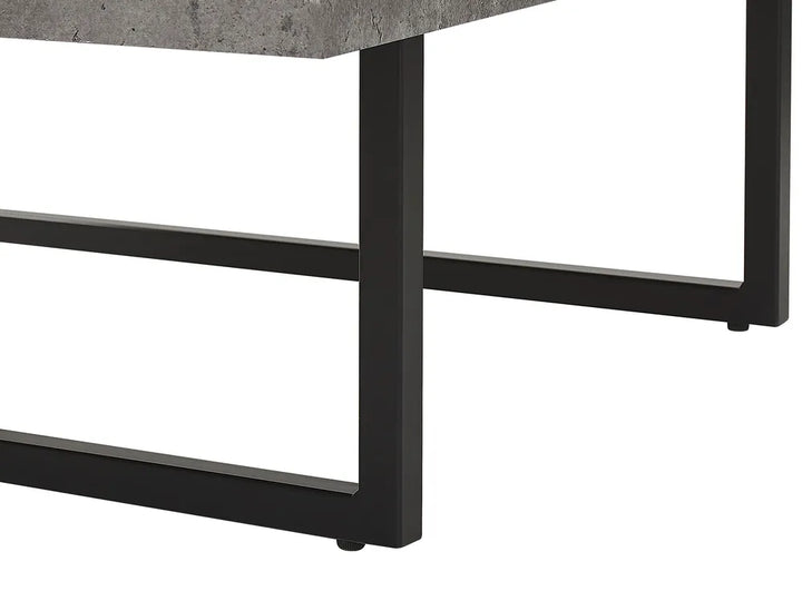 Coffee Table Grey Concrete Effect Holliman