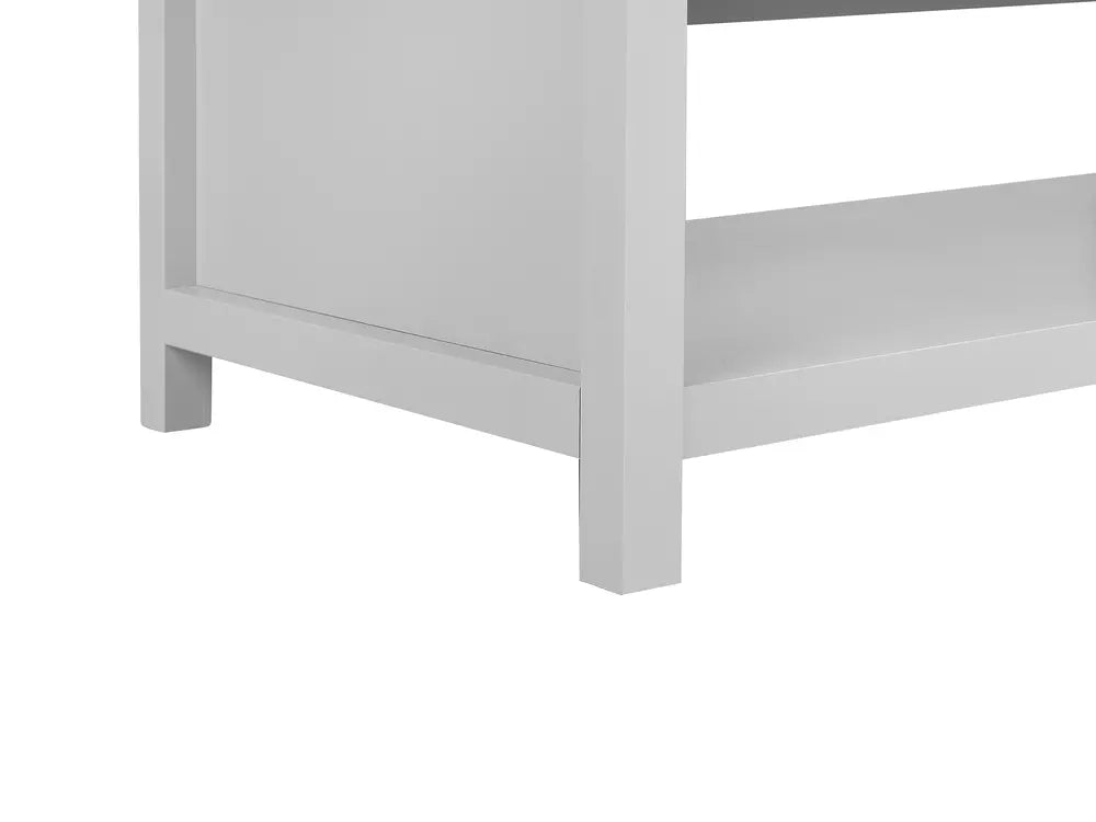Coffee Table Light Grey with Storage Vesely