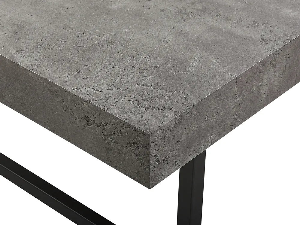 Coffee Table Grey Concrete Effect Holliman