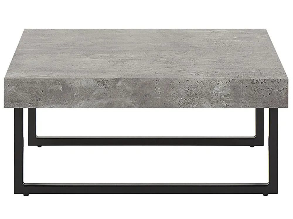 Coffee Table Grey Concrete Effect Holliman