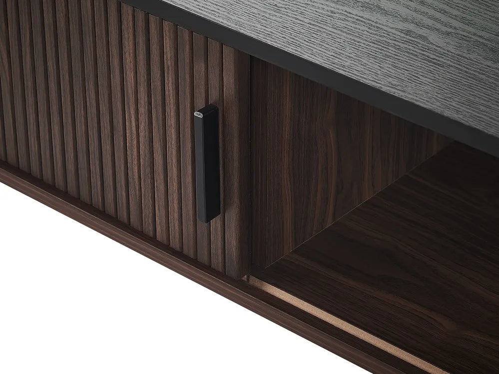Coffee Table Dark Brown with Storage Pardo