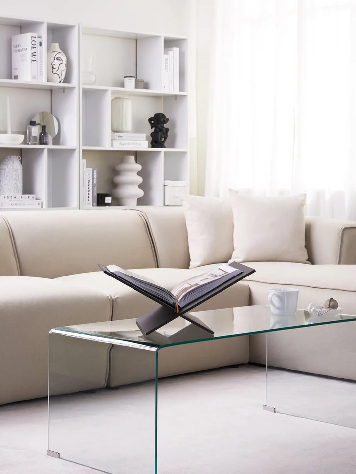 Coffee Table Tempered Glass Transparent Navaro