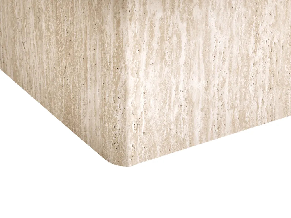 Coffee Table Travertine Effect Kamile