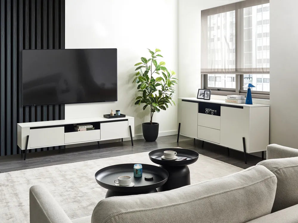 2 Door Sideboard White Whetsel