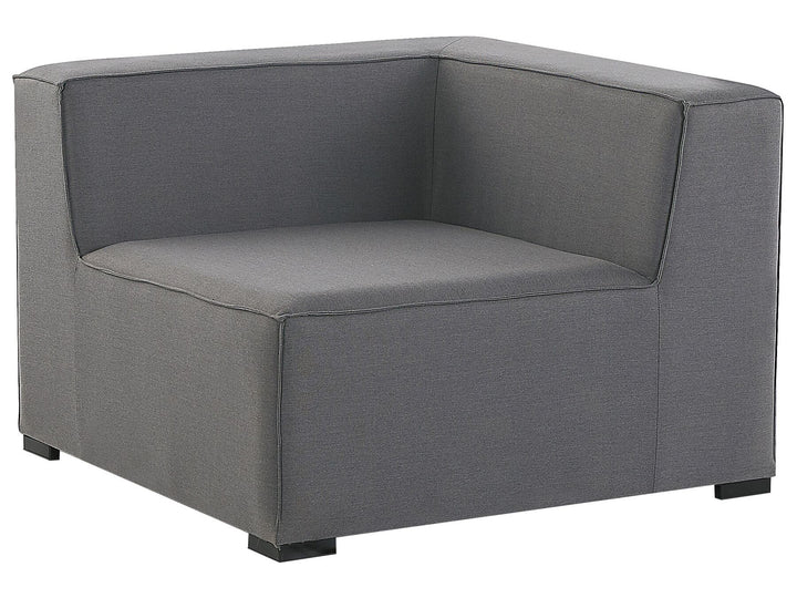 Arezzo Garden Sofa with Ottoman 4 Seater Modular Grey