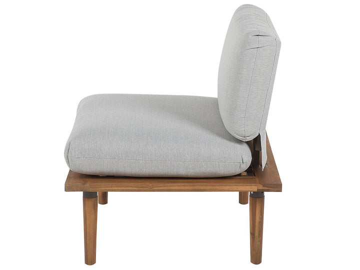 Frascati Garden Lounge Set with Table 2 Seater Certified Acacia Wood Light Grey