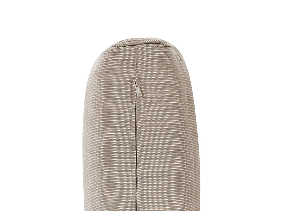 Timor Garden Corner Sofa with Table 4 Seater Left Hand Certified Acacia Wood Dark Brown