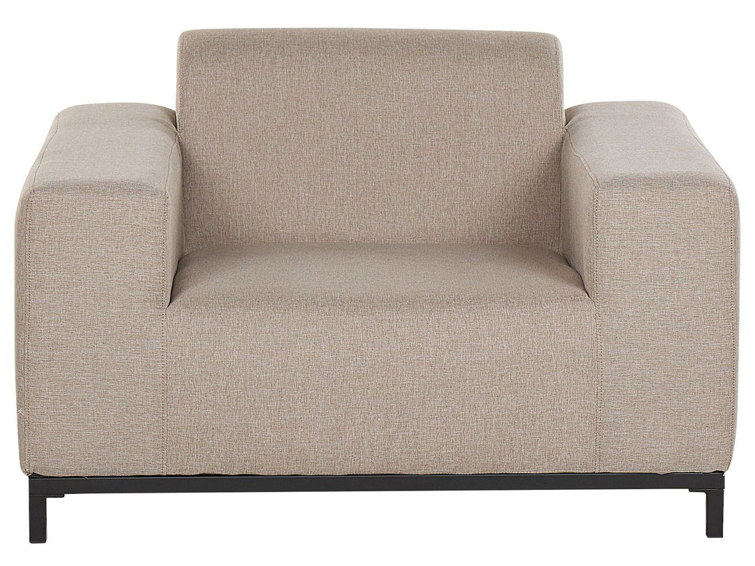 Rovigo Garden Lounge Set with Table 5 Seater Beige
