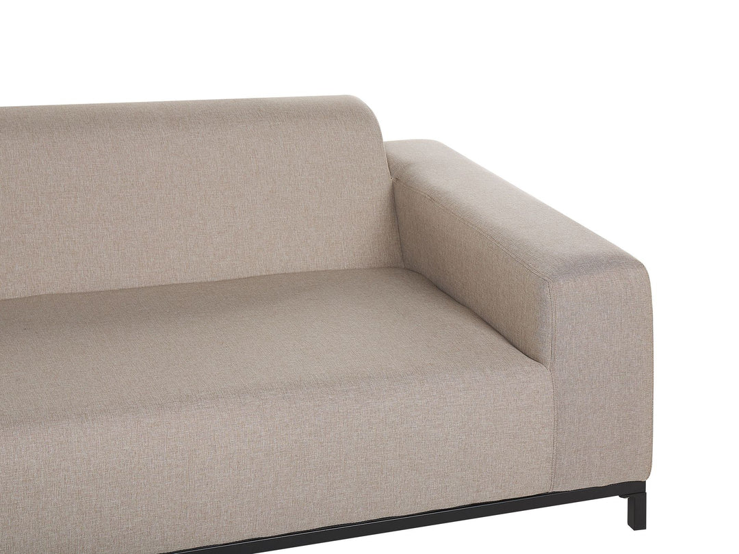Rovigo Garden Lounge Set with Table 5 Seater Beige