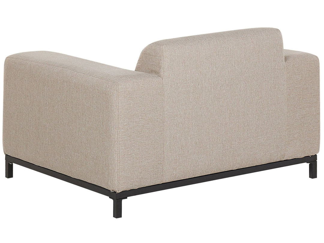 Rovigo Garden Lounge Set with Table 5 Seater Beige