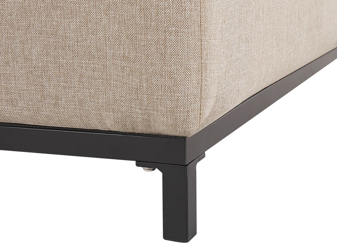 Rovigo Garden Lounge Set with Table 5 Seater Beige