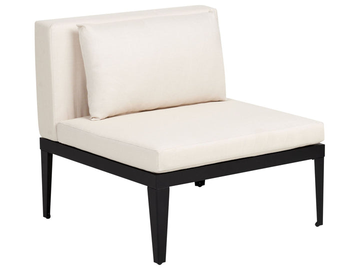 Bracciano Garden Corner Sofa with Table 4 Seater Left Hand Certified Acacia Wood Light Beige