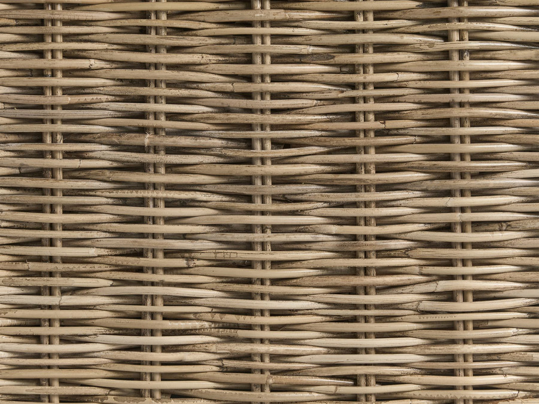 Varallo Garden Lounge Set with Table 4 Seater Left Hand Rattan Grey