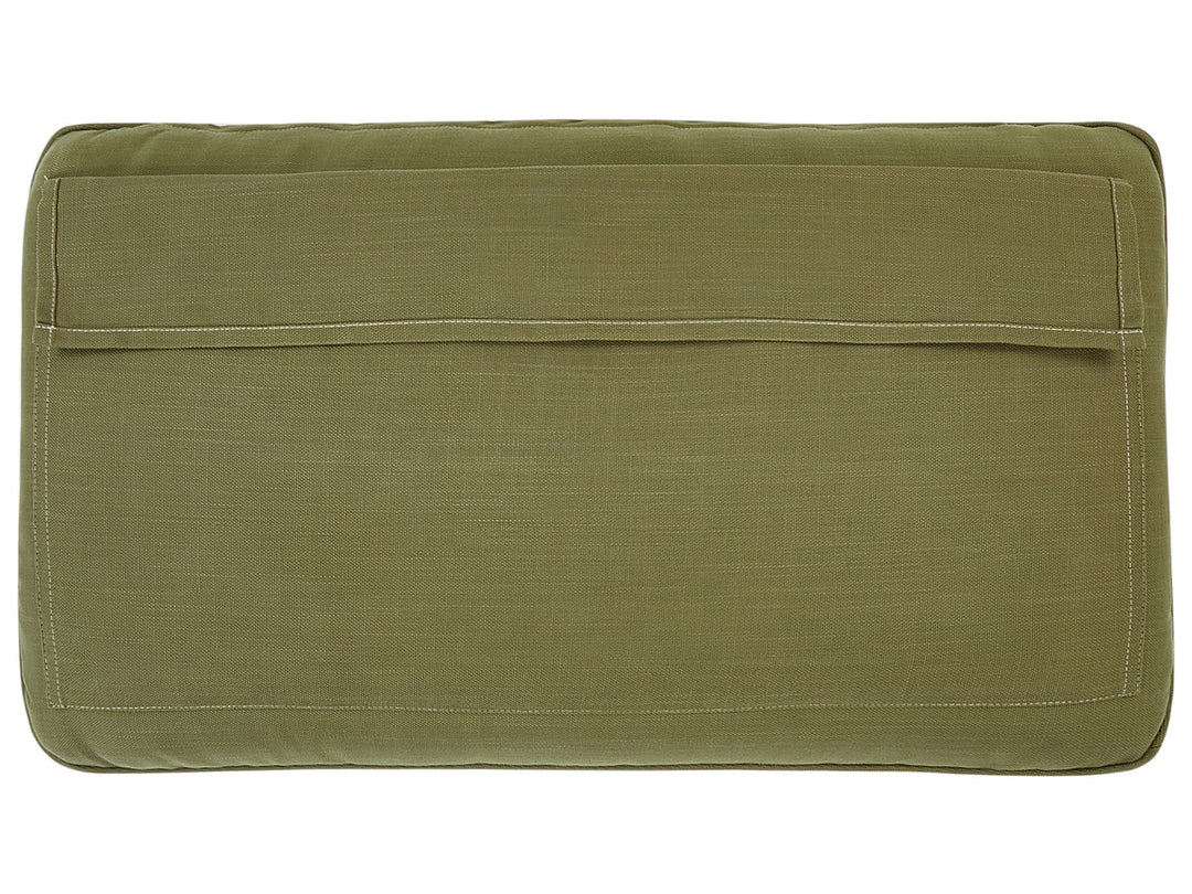 Frascati Garden Lounge Set with Table 4 Seater Certified Acacia Wood Olive Green