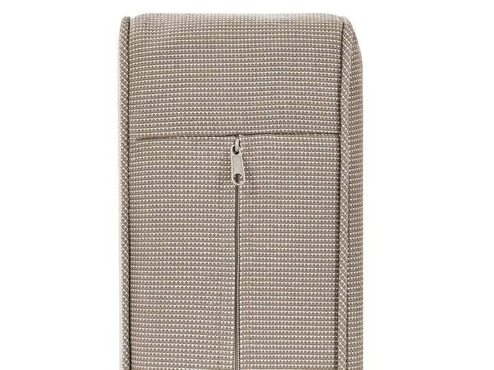 Timor Garden Corner Sofa with Table 5 Seater Certified Acacia Wood Light Brown