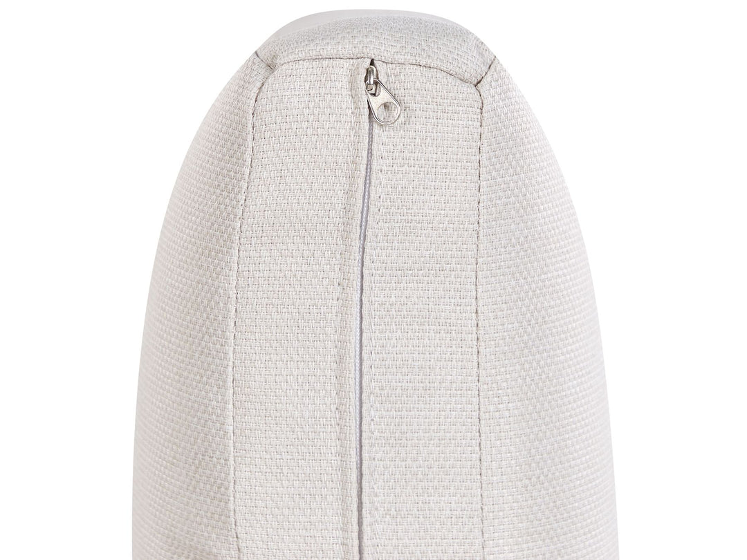 Lanciano Garden Corner Sofa with Table 5 Seater Right Hand PE Rattan Off-White