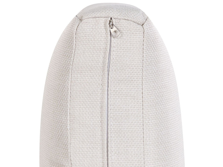 Lanciano Garden Corner Sofa with Table 5 Seater Right Hand PE Rattan Off-White