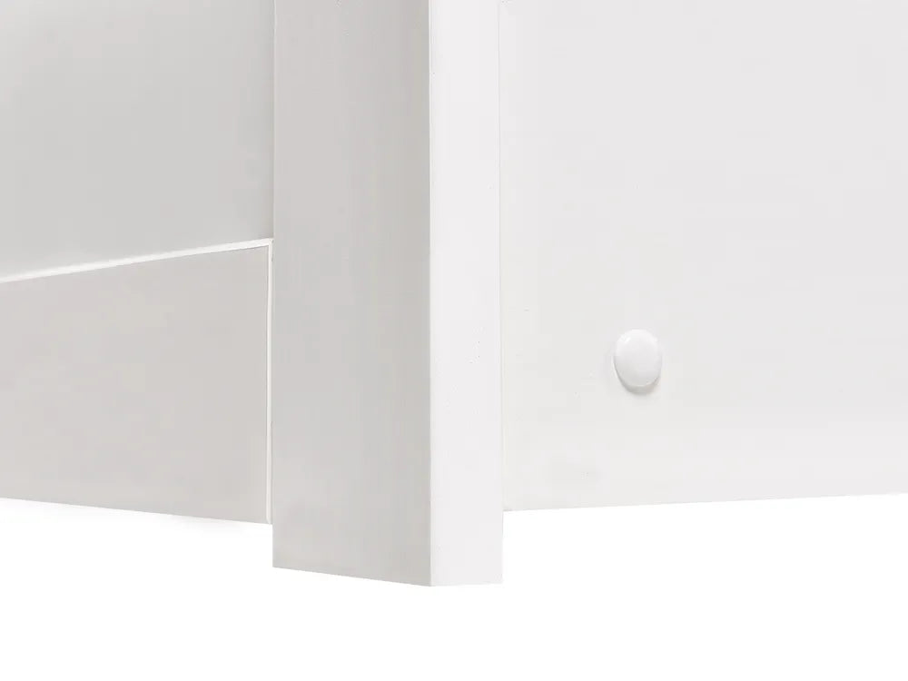 Trundle Bed Pine Wood 90 x 200 cm (EU Single) White Helmward