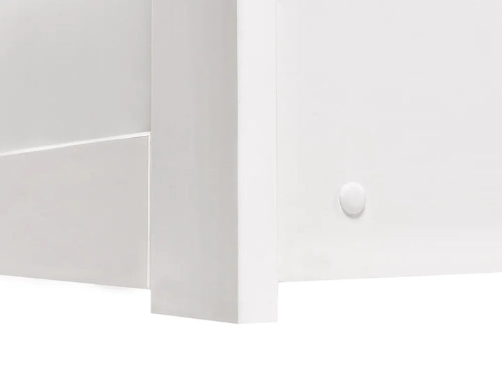 Trundle Bed Pine Wood 90 x 200 cm (EU Single) White Helmward