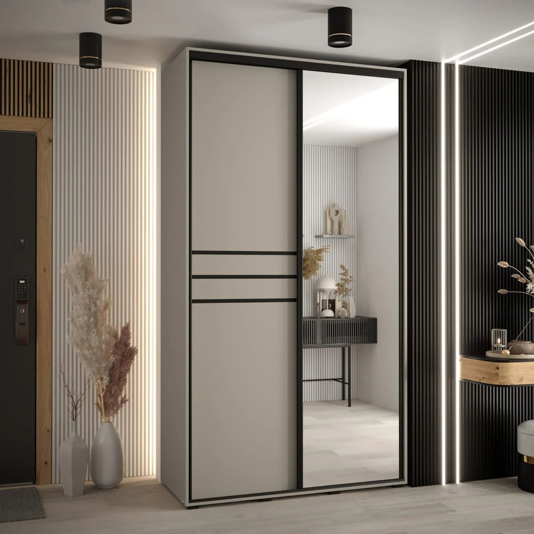 Dakota XI Sliding Door Wardrobe 140cm