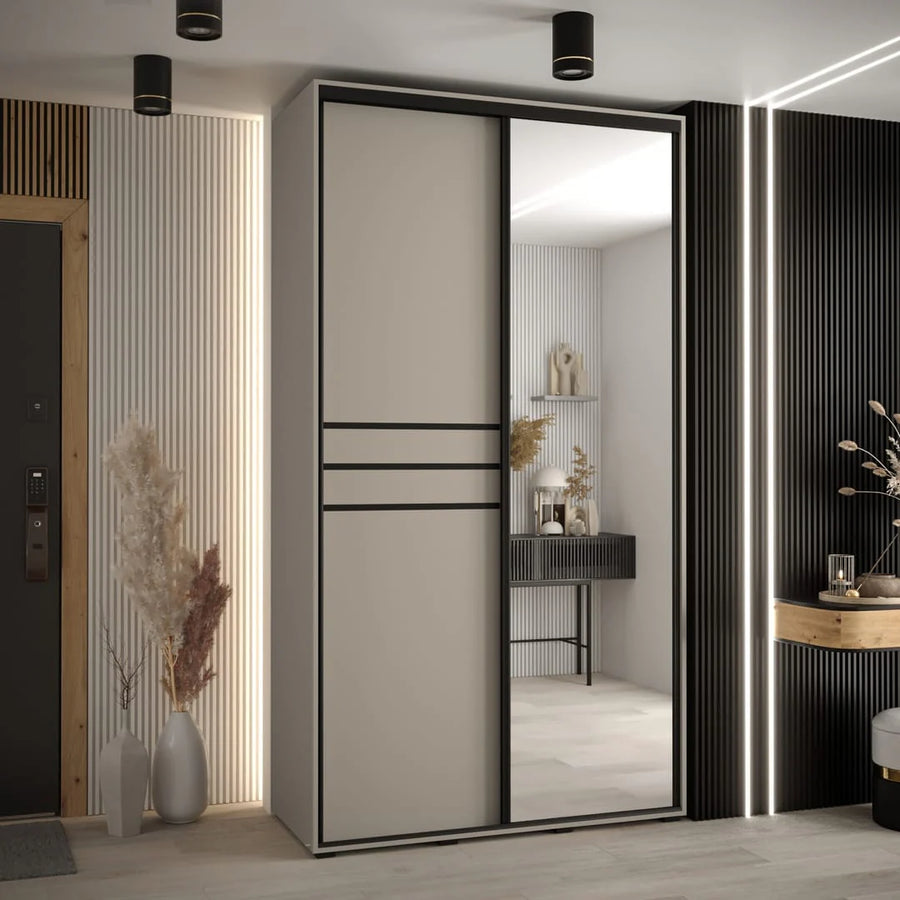 Dakota XI Sliding Door Wardrobe 140cm