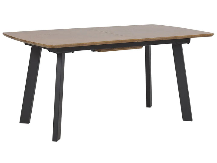 Extending Dining Table Dark Brown 160/200 cm 90 cm Sardinia