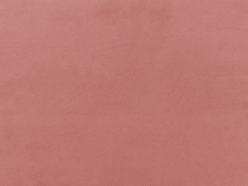 Bed Velvet 140 x 200 cm (EU Double) Peach Pink Daphne