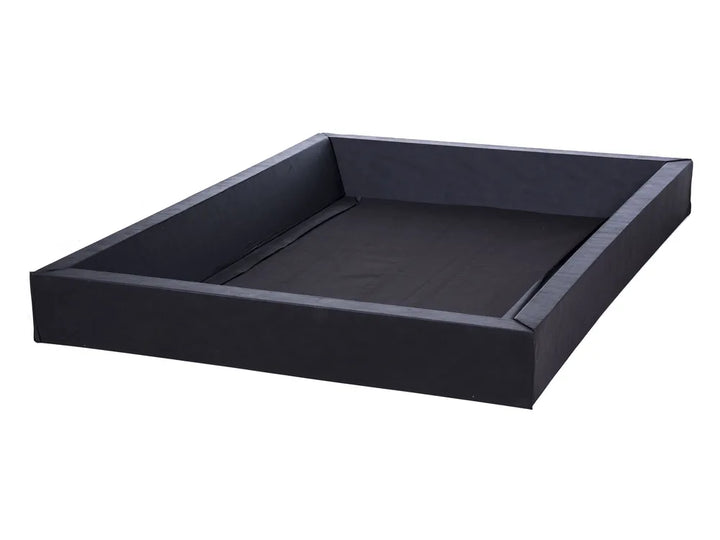Waterbed Faux Linen 180 x 200 cm (EU Super King) Taupe Suhavi