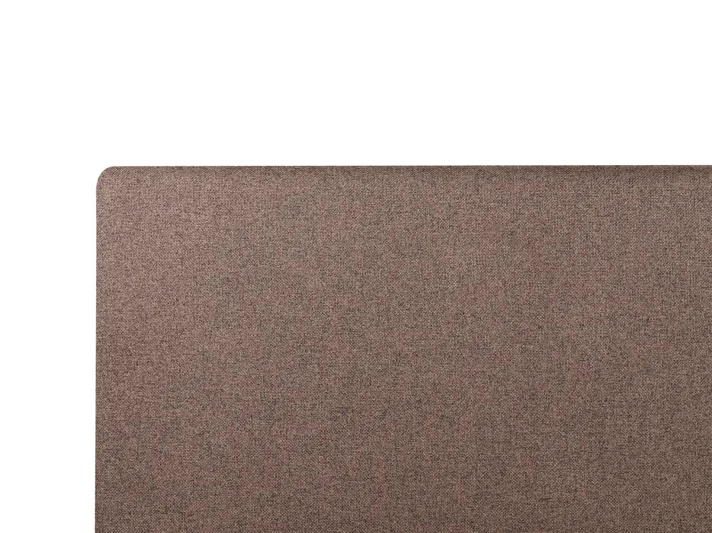 Ottoman Bed Fabric 180 x 200 cm (EU Super King) Dark Brown Rashay