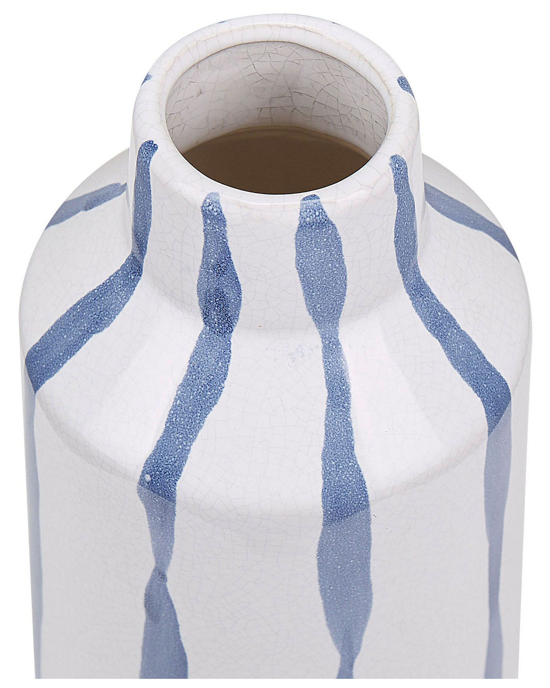 Assus Flower Vase Stoneware 22 cm White