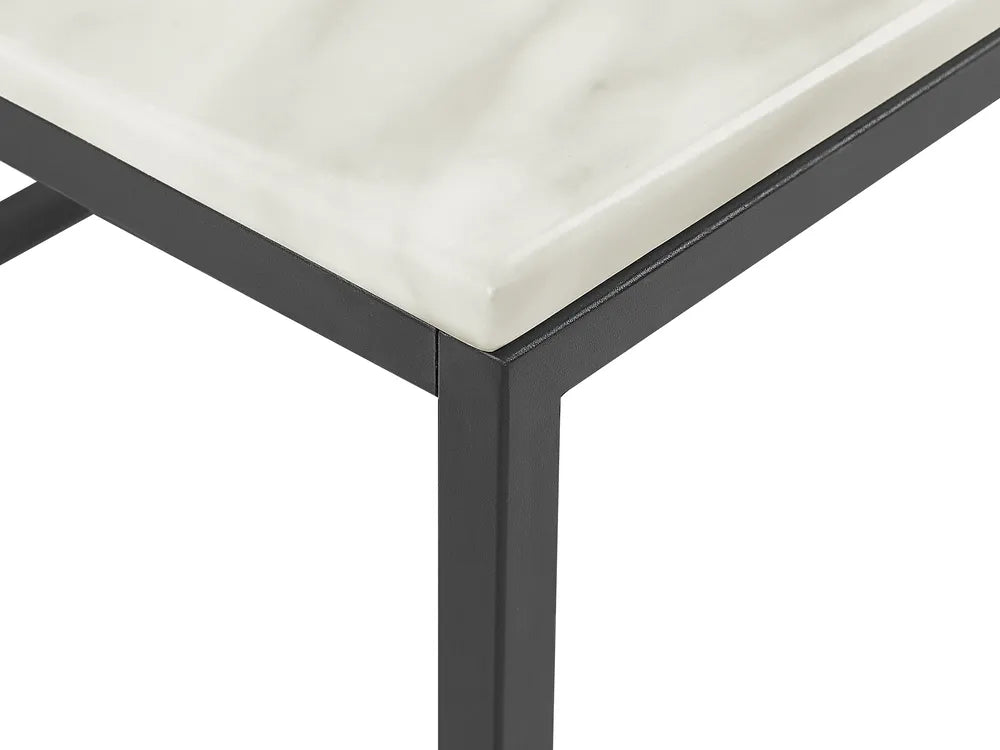 Coffee Table Marble/ Black Fellman