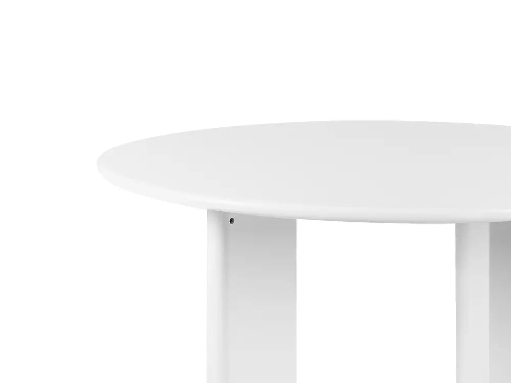 Dining Table White 120 cm 120 cm Parsons