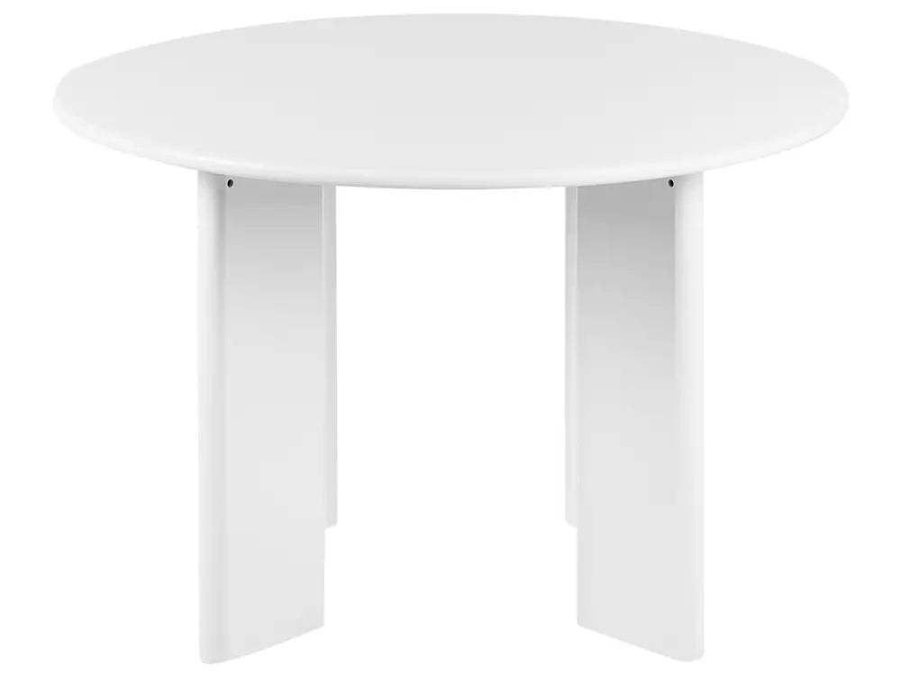 Dining Table White 120 cm 120 cm Parsons