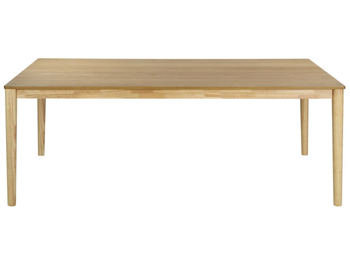 Dining Table Natural Ash Wood 200 cm 100 cm Gramercie